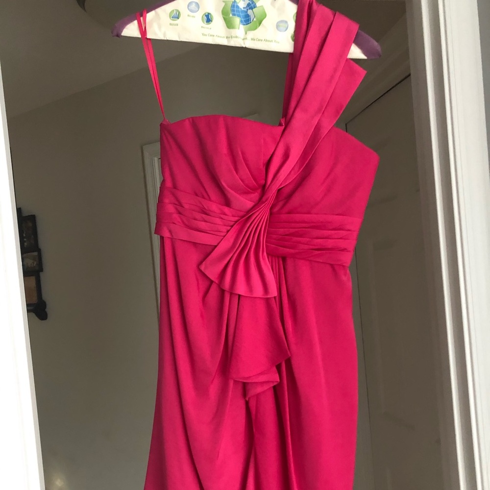 BCBG one shoulder dress